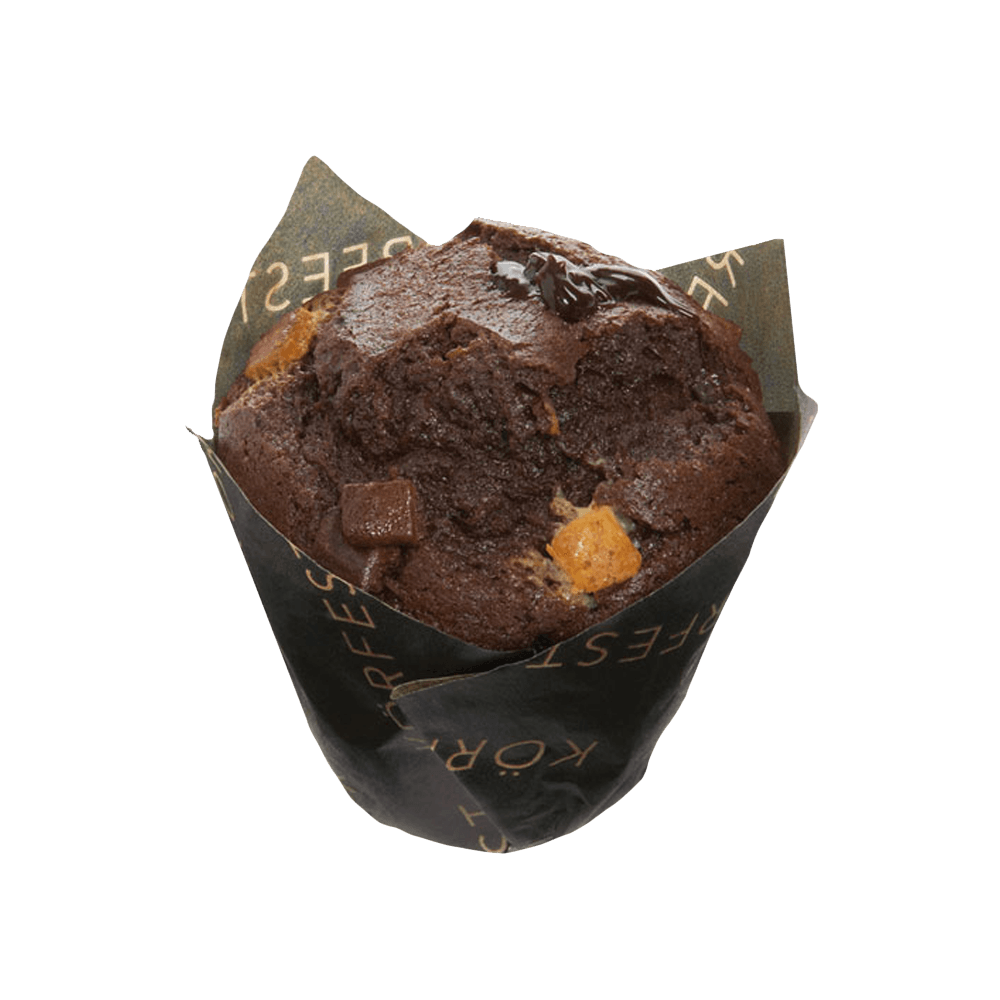 Muffin Relleno de Tripe Chocolate | Panarte Pan Congelado